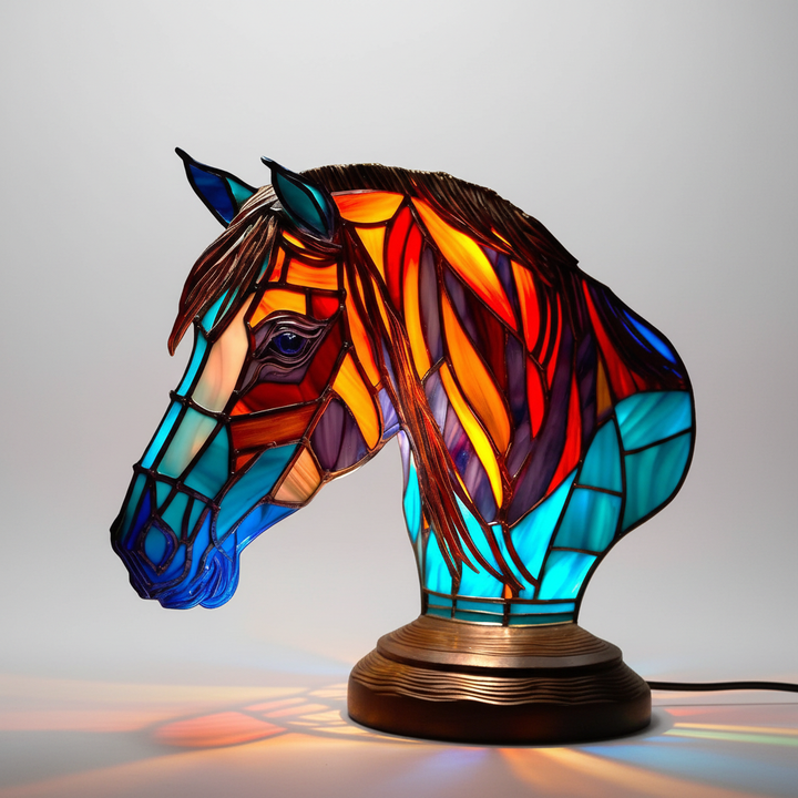 Artystyczna lampa stołowa LightArt, fantasy oświetlenie, unikalny element dekoracyjny.