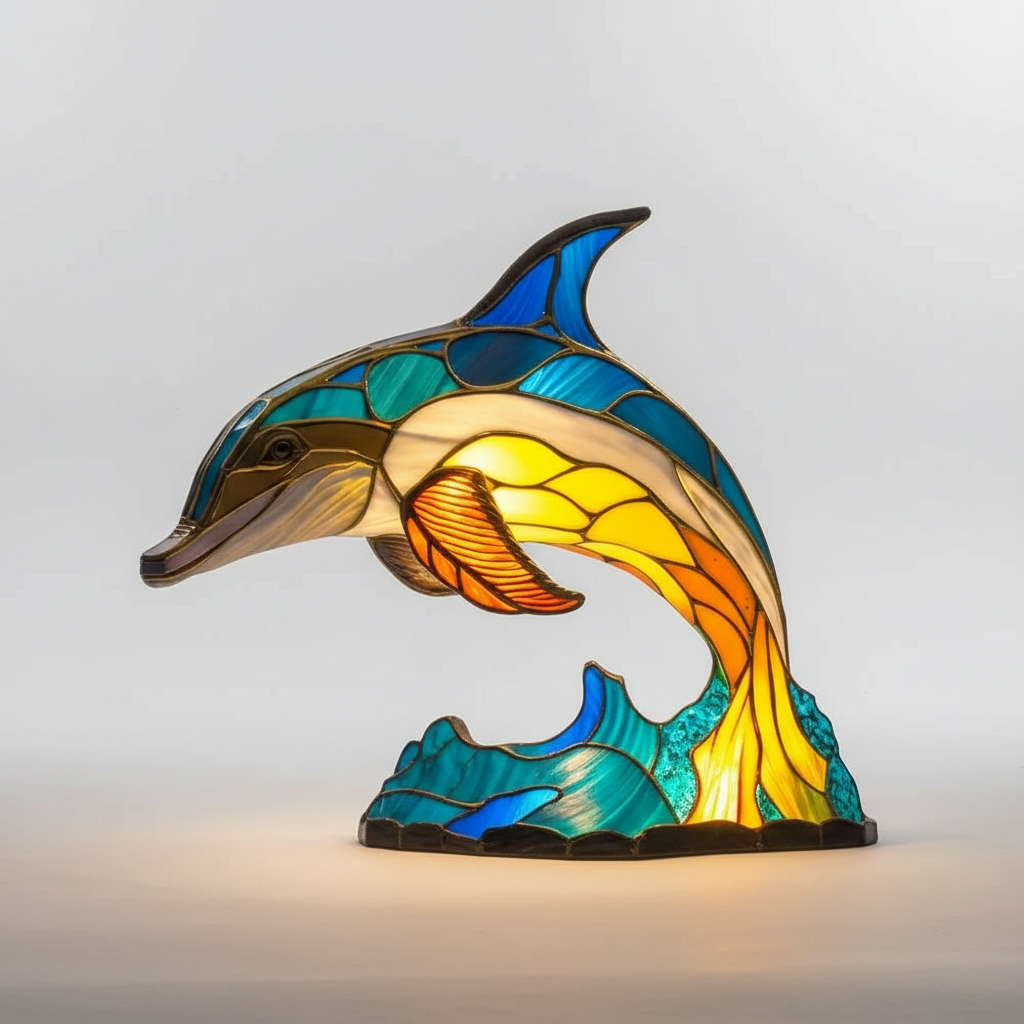 Unikalna lampa stołowa LightArt, dekoracyjne oświetlenie fantasy, nowoczesny design.