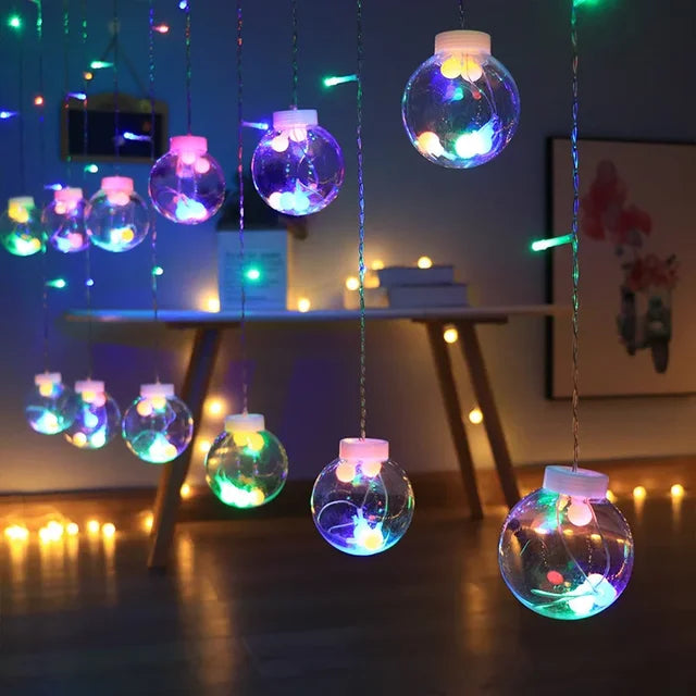 Magiczne oświetlenie ogrodowe LED, wodoodporna girlanda tworząca przytulny nastrój na tarasie i w ogrodzie.