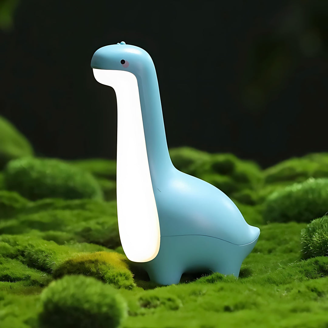 Energooszczędna lampka nocna LED Dreamosaur, bezpieczna dla dzieci, doskonała do każdego pokoju dziecięcego.