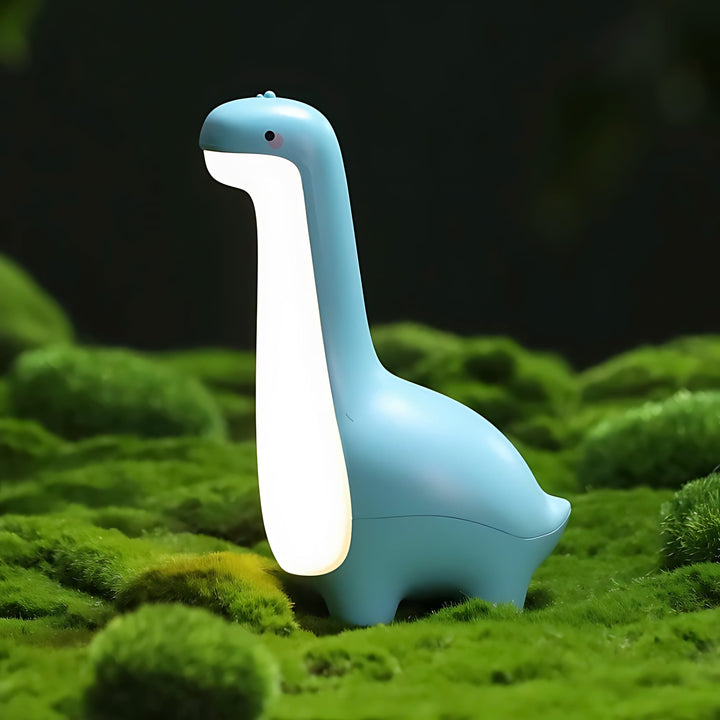Energooszczędna lampka nocna LED Dreamosaur, bezpieczna dla dzieci, doskonała do każdego pokoju dziecięcego.