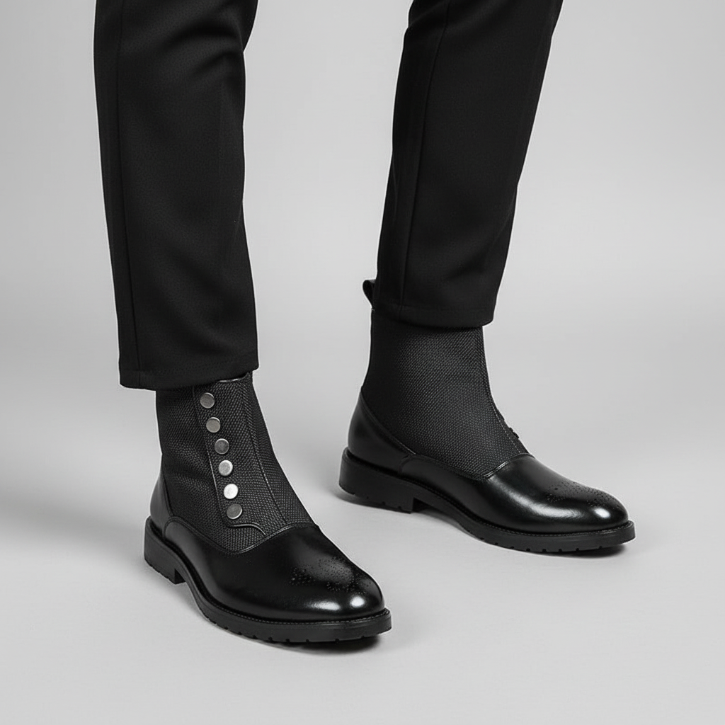 Stylowe męskie botki Julius, modne i komfortowe. Skórzane buty męskie do casualowych stylizacji na co dzień.