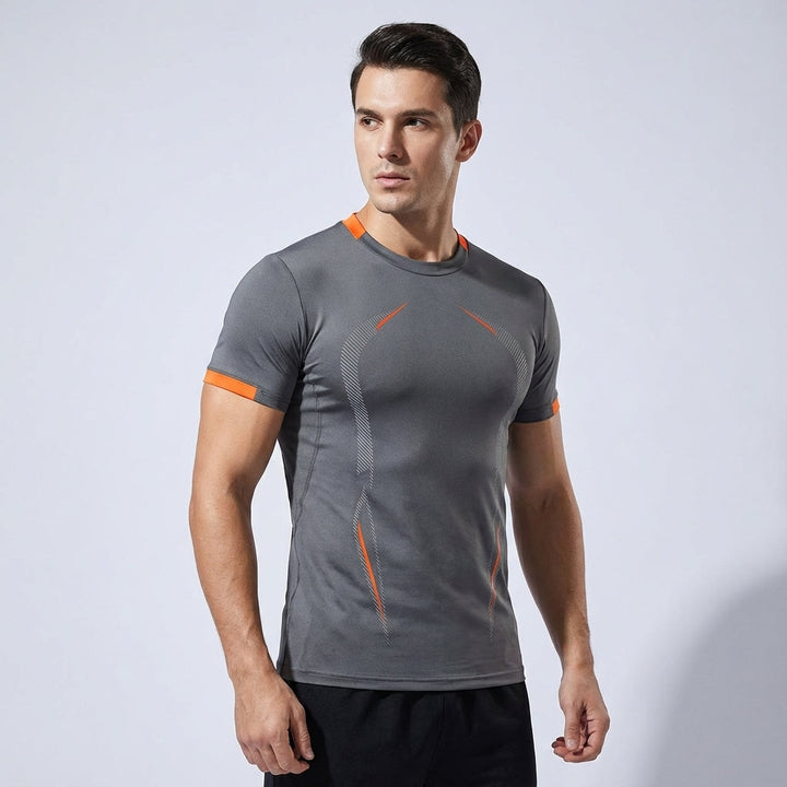 Rodney – męska koszulka sportowa do biegania, siłowni i fitnessu. Lekka, oddychająca odzież.