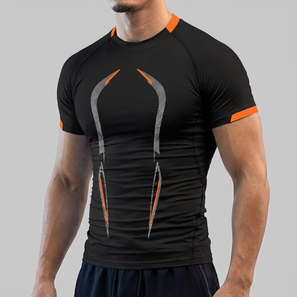 Wysokiej jakości męska koszulka sportowa Rodney. Szybkoschnąca, idealna na fitness.