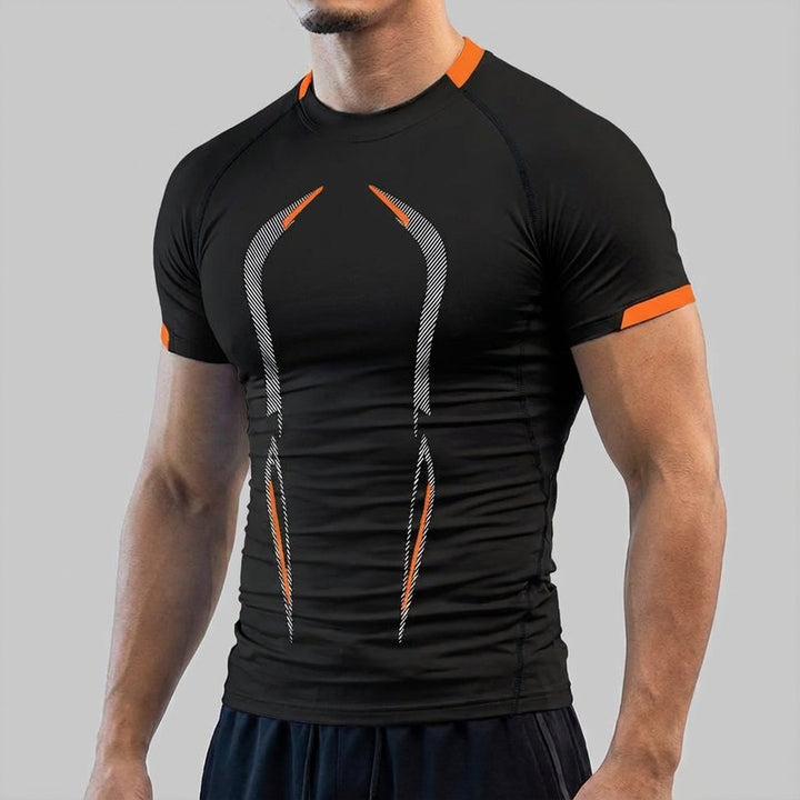 Wysokiej jakości męska koszulka sportowa Rodney. Szybkoschnąca, idealna na fitness.