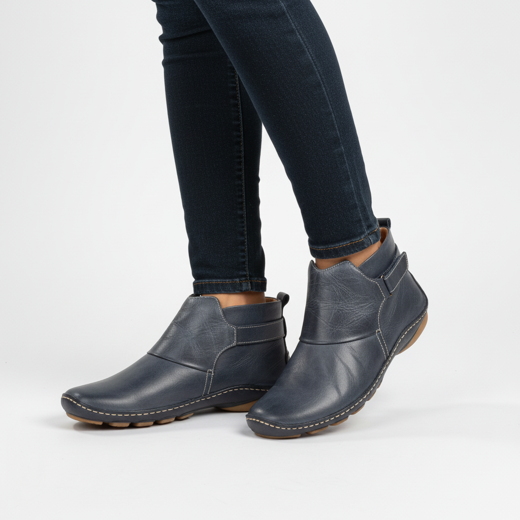 Luksusowe damskie buty Leah. Stylowe i komfortowe obuwie ortopedyczne do codziennego użytku z wsparciem.