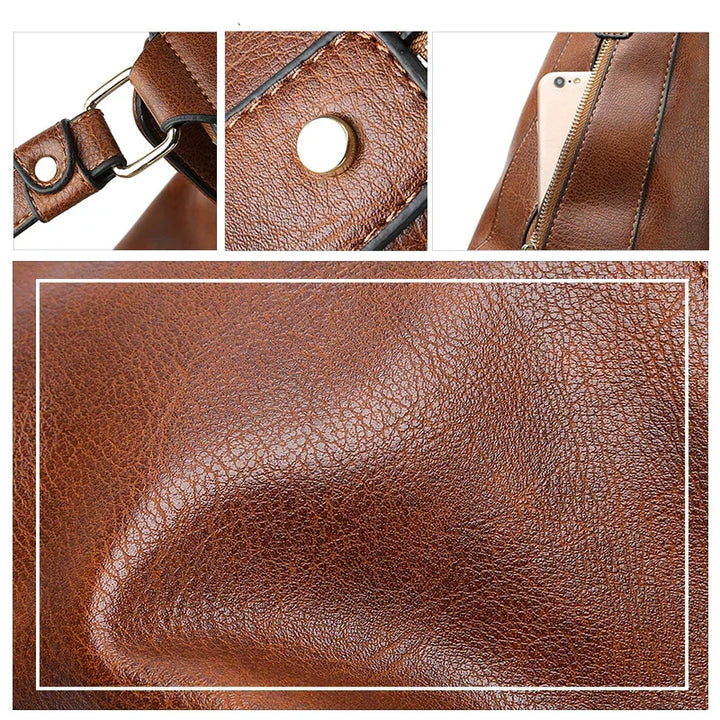 Damska torebka shopper bag ze skóry eko, elegancka, pojemna, na ramię.