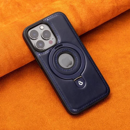 Wysokiej jakości etui iPhone magnetyczne ze skóry PU. Zapewnia stabilną ochronę i wygodną funkcję podstawki.