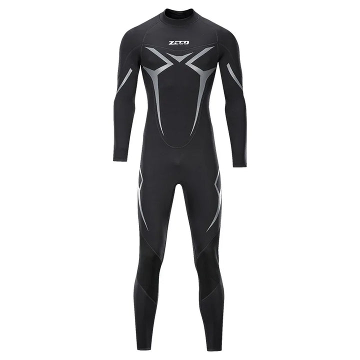 Wytrzymała męska pianka 3mm do nurkowania, surfingu i sportów wodnych. Chroni przed zimnem.