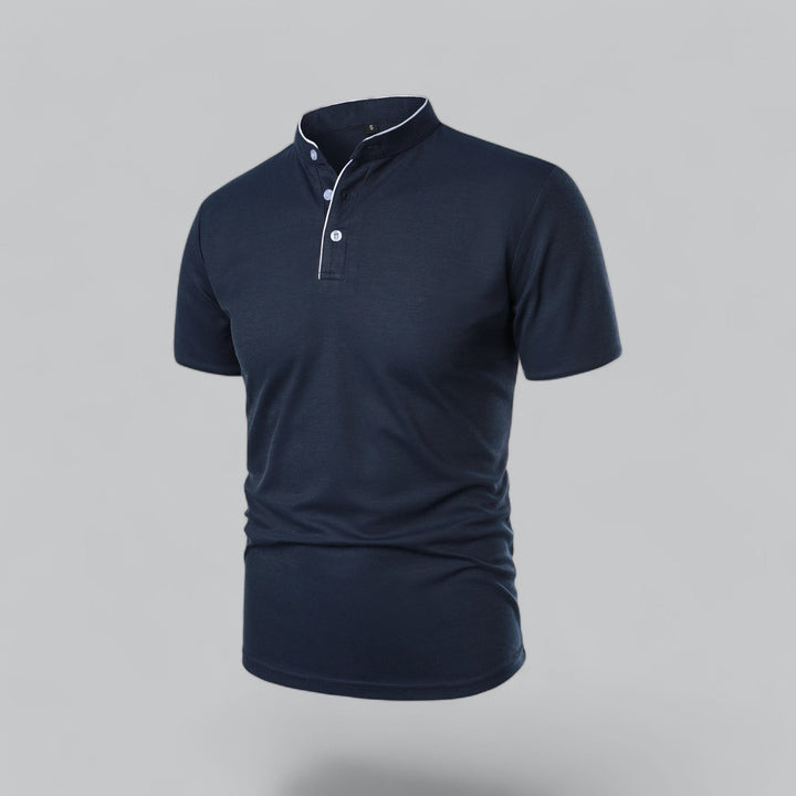 Męska koszulka polo z krótkim zamkiem, bawełna premium. Klasyczny design, komfort noszenia.
