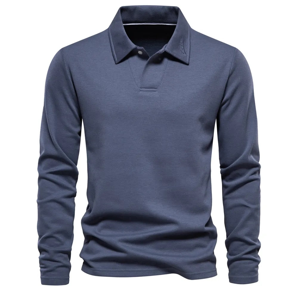 Męska klasyczna koszulka polo, wygodna i elegancka. Idealna na co dzień i casualowe stylizacje.