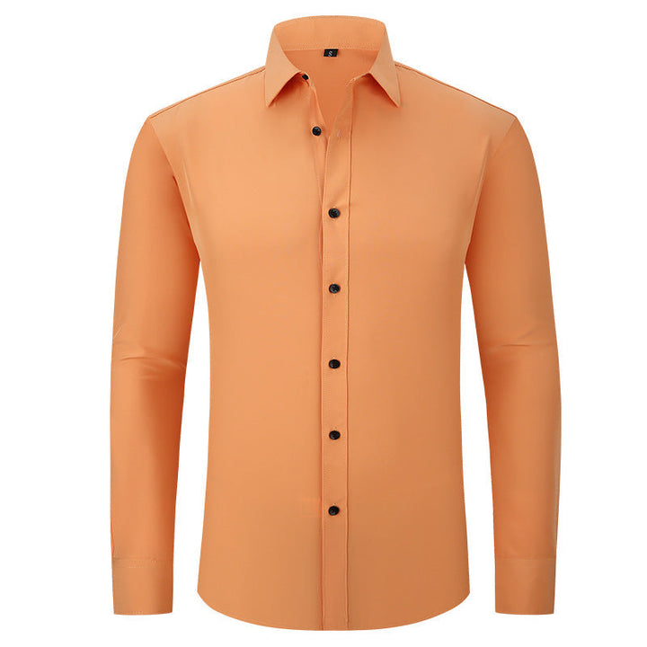 Wygodna i elegancka koszula męska slim fit, długi rękaw, idealna do biura.