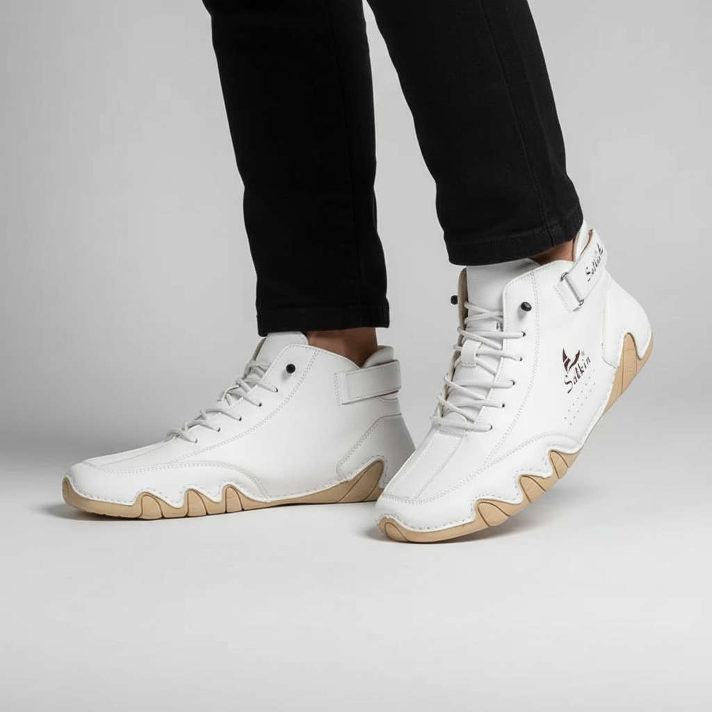 Męskie buty barefoot do codziennego użytku, lekkie, oddychające, zapewniające maksymalny komfort.