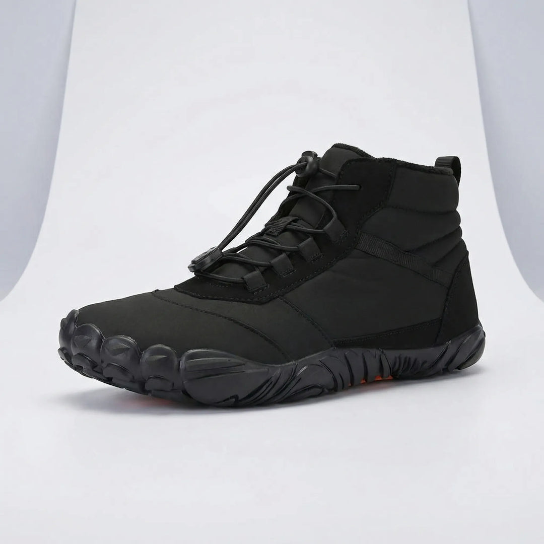 Niebieskie minimalistyczne buty barefoot Mackenzie na kostkę, obuwie unisex sportowe, lekkie do codziennego użytku.