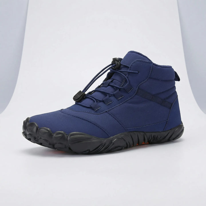 Unisex buty barefoot Mackenzie Ashley w minimalistycznym stylu, wygodne buty na kostkę do chodzenia na jesień.