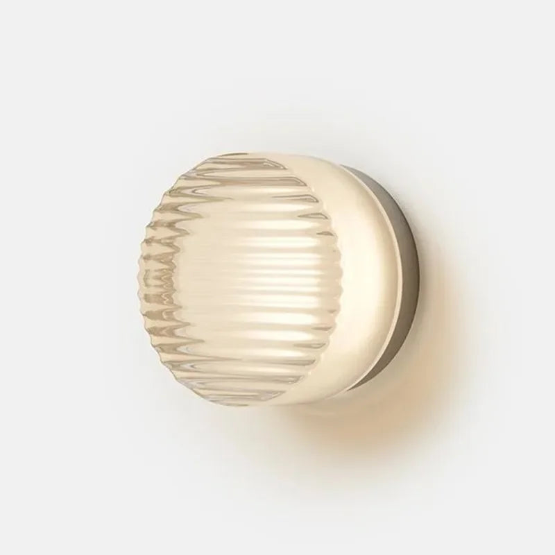 Nowoczesne oświetlenie LED, lampa ścienna okrągła. Minimalistyczny dodatek do salonu/sypialni.