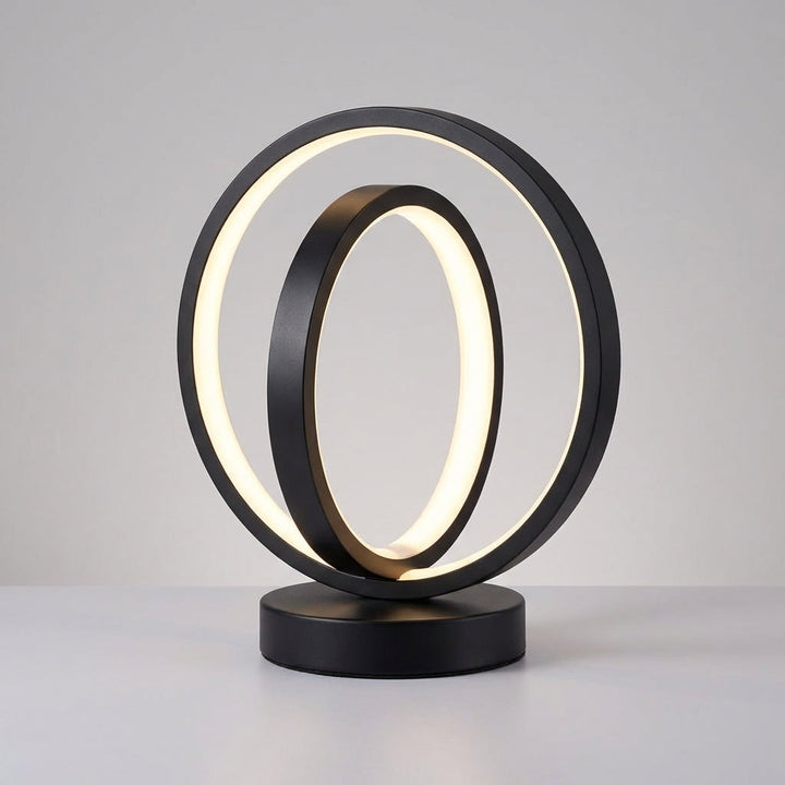 Lampa AuraLoop – nowoczesna, ściemnialna lampa akcentowa LED USB. Idealna jako dekoracyjne oświetlenie biurkowe.