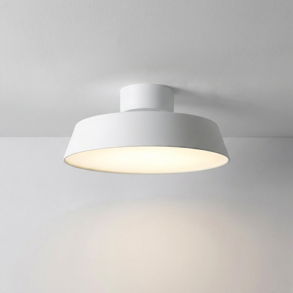 Elegancka lampa sufitowa LED Gliscent, regulowane światło. Idealna do nowoczesnego salonu i sypialni.