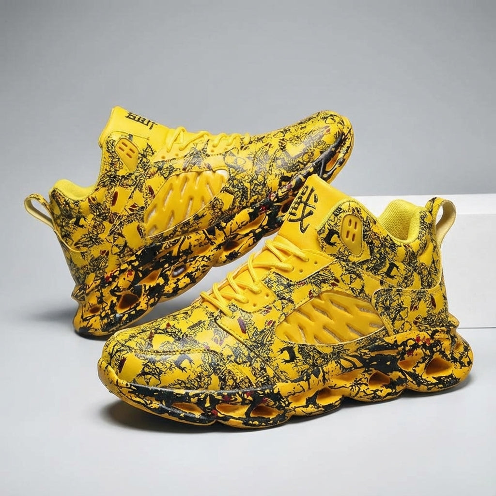 Komfortowe sneakersy męskie Franklin z ortopedyczną wkładką dla optymalnego wsparcia i wygody stóp.