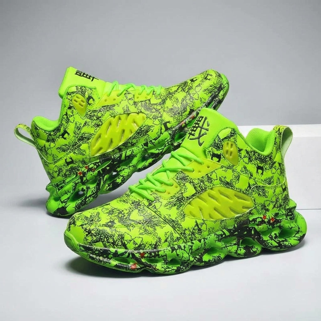 Modne męskie wysokie sneakersy Franklin, dodające stylu każdej codziennej i sportowej stylizacji.