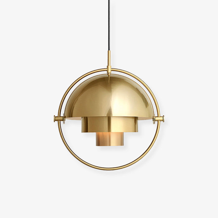 Dekoracyjna lampa wisząca sufitowa. Nowoczesne oświetlenie skandynawskie, elegancki element wnętrz.