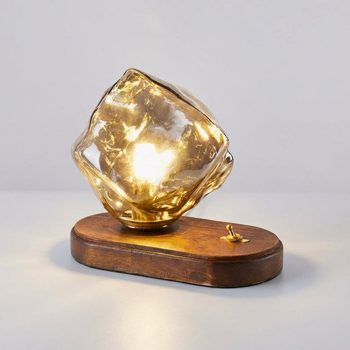 Lampa akcentowa LumenRock: ciepłe światło, czujnik ruchu, bezprzewodowa, nowoczesny design. Idealna do domu.