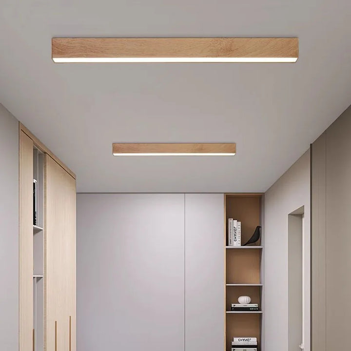 Nowoczesna, minimalistyczna lampa sufitowa LED, designerskie oświetlenie sufitowe z regulacją światła.