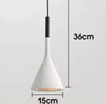 Designerska lampa sufitowa LED, nowoczesne oświetlenie wnętrz, minimalistyczny styl.