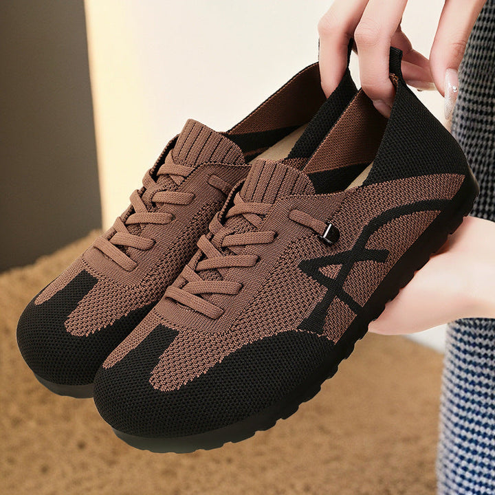 Różowe damskie sneakersy wsuwane. Komfortowe buty z elastyczną cholewką i antypoślizgową podeszwą.