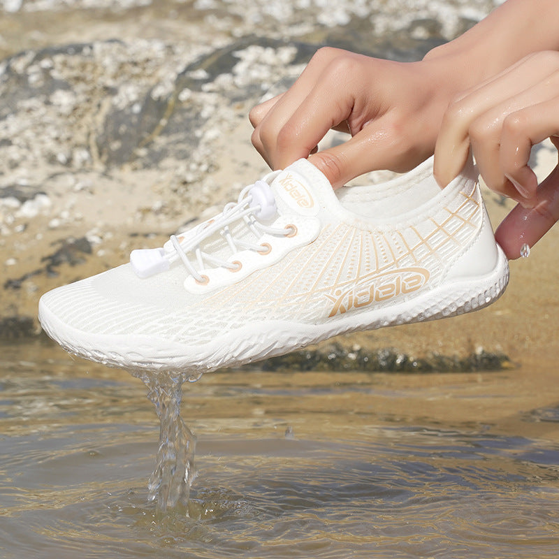 Obuwie wodne unisex, szybkoschnące, antypoślizgowe. Doskonałe na plażę, basen, pływanie i sporty wodne.