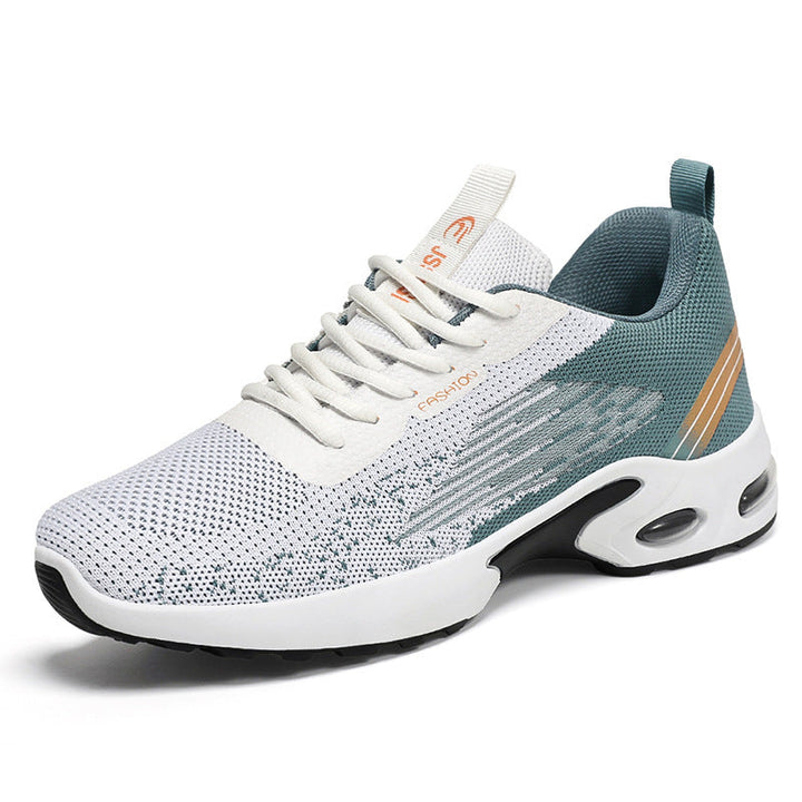 Czarne sportowe sneakersy męskie. Wytrzymałe buty treningowe z amortyzacją dla optymalnego komfortu i wsparcia.