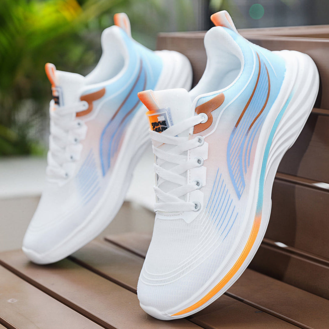 Stylowe uniseksowe buty sportowe. Lekkie sneakersy do biegania, treningów i dopełnienie miejskiego looku.