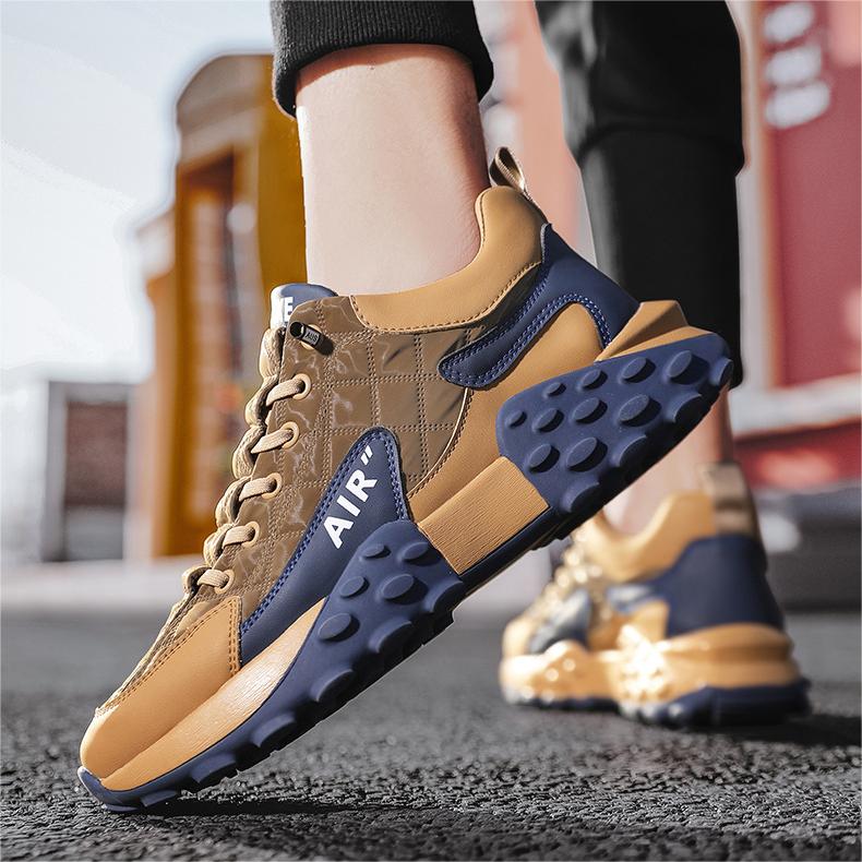 Stylowe męskie sneakersy ortopedyczne Adrian. Wygodne casualowe buty wspierające stopy i płaskostopie.