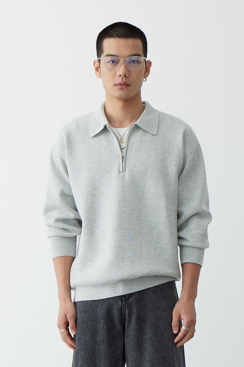 Bluza polo unisex z kołnierzykiem. Luźny krój dla maksymalnej wygody. Idealna do mody codziennej, bawełniana.