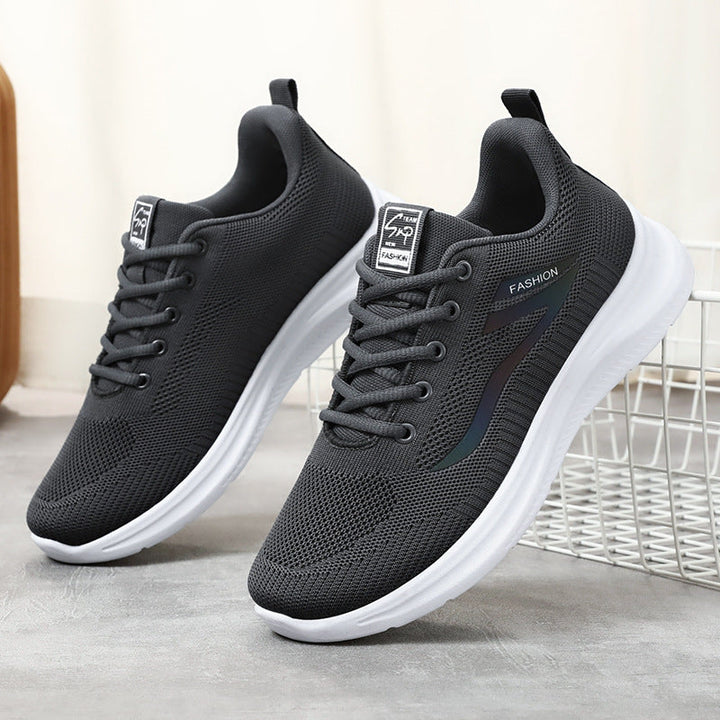 Unisex sneakersy z antypoślizgową podeszwą dla bezpieczeństwa, lekkie i elastyczne obuwie sportowe.