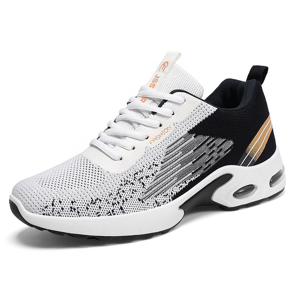 Niebieskie męskie buty do biegania. Amortyzowane sneakersy sportowe, lekkie i komfortowe, na trening i co dzień.
