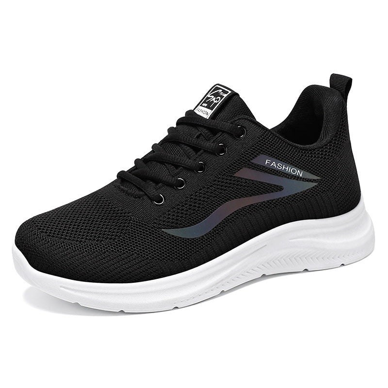 Lekkie, przewiewne sneakersy unisex z elastyczną cholewką, komfortowe obuwie do chodzenia na co dzień.