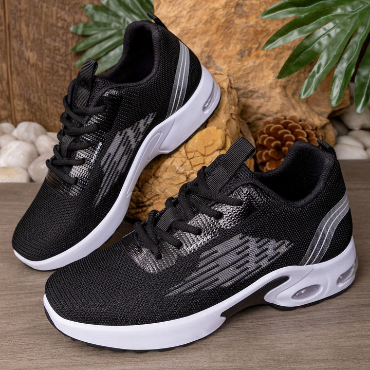 Modne męskie sneakersy na co dzień. Obuwie sportowe z wygodną amortyzacją powietrzną.