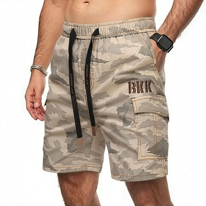 Stylowe męskie szorty cargo luźne, idealne na lato, outdoor i codzienne aktywności. Max komfort.