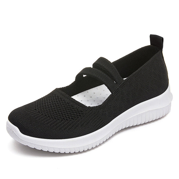 Uniwersalne damskie sneakersy Mary Jane. Komfortowe i stylowe buty wsuwane na każdą okazję.