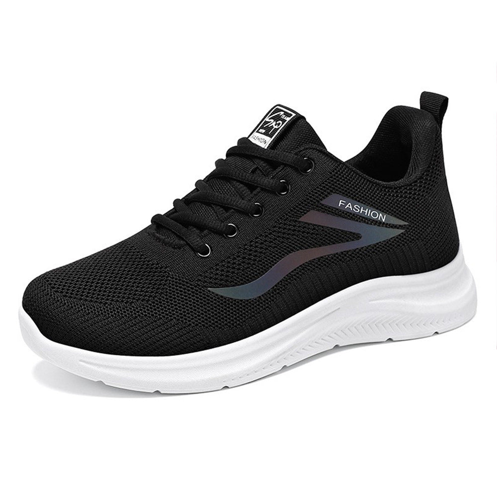 Przewiewne, lekkie sneakersy unisex, komfortowe obuwie miejskie z amortyzacją i elastyczną podeszwą.