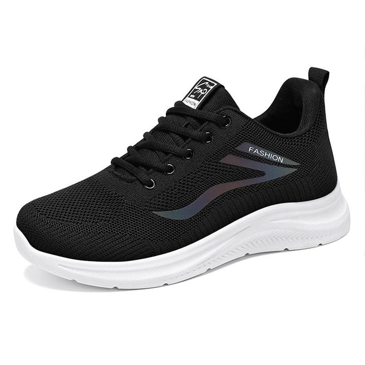 Przewiewne, lekkie sneakersy unisex, komfortowe obuwie miejskie z amortyzacją i elastyczną podeszwą.