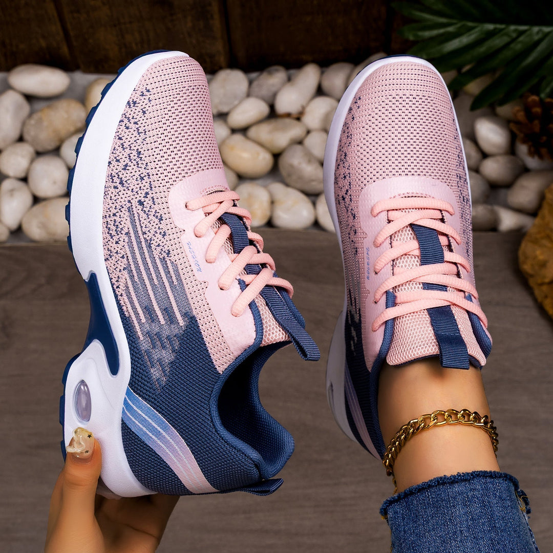Wygodne męskie sneakersy casual z innowacyjną amortyzacją powietrzną. Modne obuwie sportowe na lato.