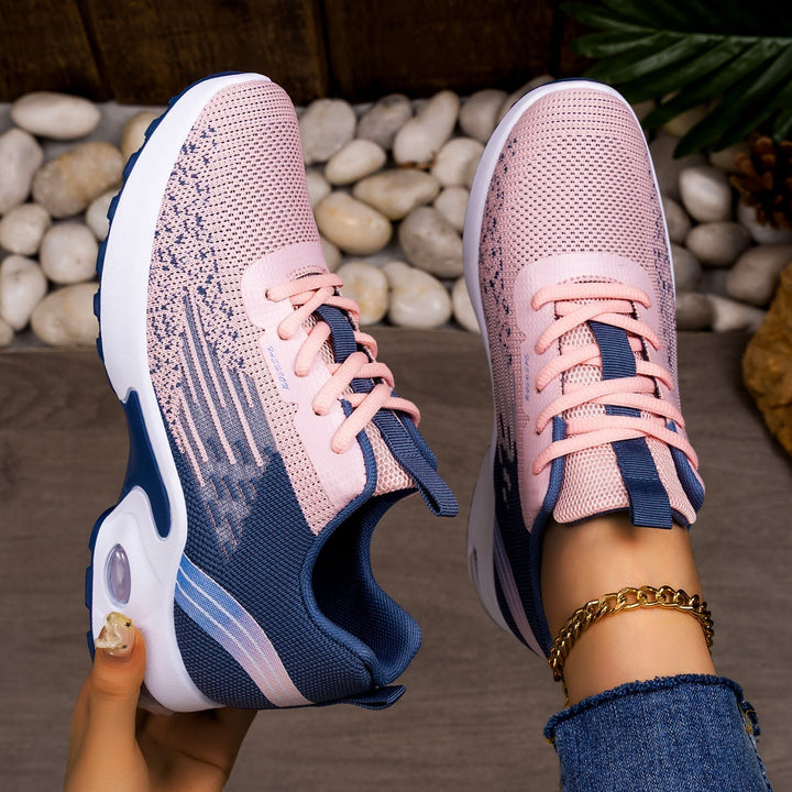 Wygodne męskie sneakersy casual z innowacyjną amortyzacją powietrzną. Modne obuwie sportowe na lato.