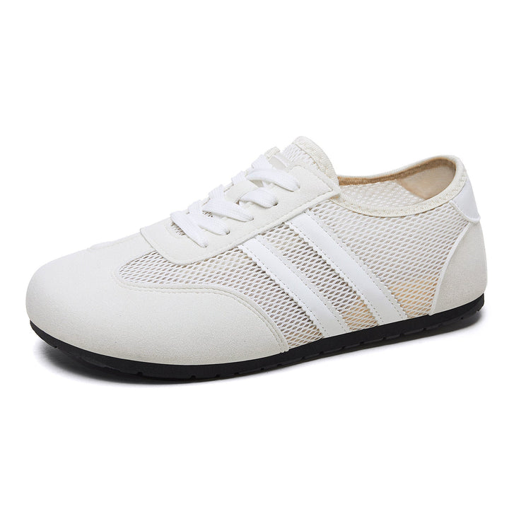 Damskie buty casualowe retro: Lekkie sneakersy low top do codziennego użytku, zapewniające styl i wygodę.