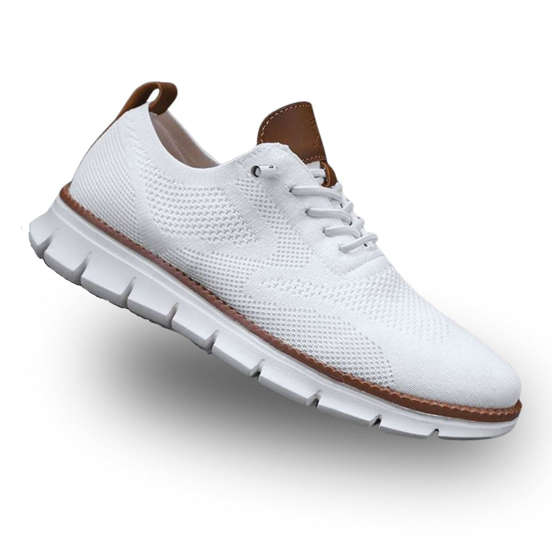 Męskie buty ortopedyczne, wygodne i lekkie, idealne do chodzenia. Oferują wsparcie stopy.