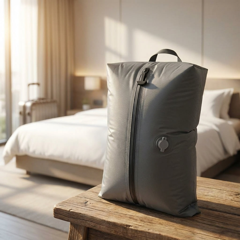 Składana torba kompresyjna podróżna unisex SpaceSwell, idealna do organizacji bagażu i oszczędności miejsca.