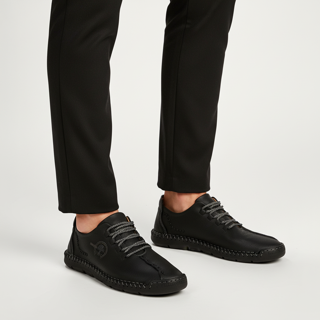 Komfortowe męskie sneakersy ortopedyczne Raymond – lekkie, stylowe buty zapewniające codzienne wsparcie stopy.