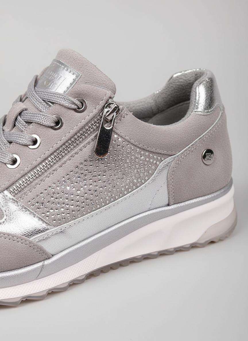 Stylowe sneakersy damskie ortopedyczne Gabriele, idealne do chodzenia i codziennych stylizacji.
