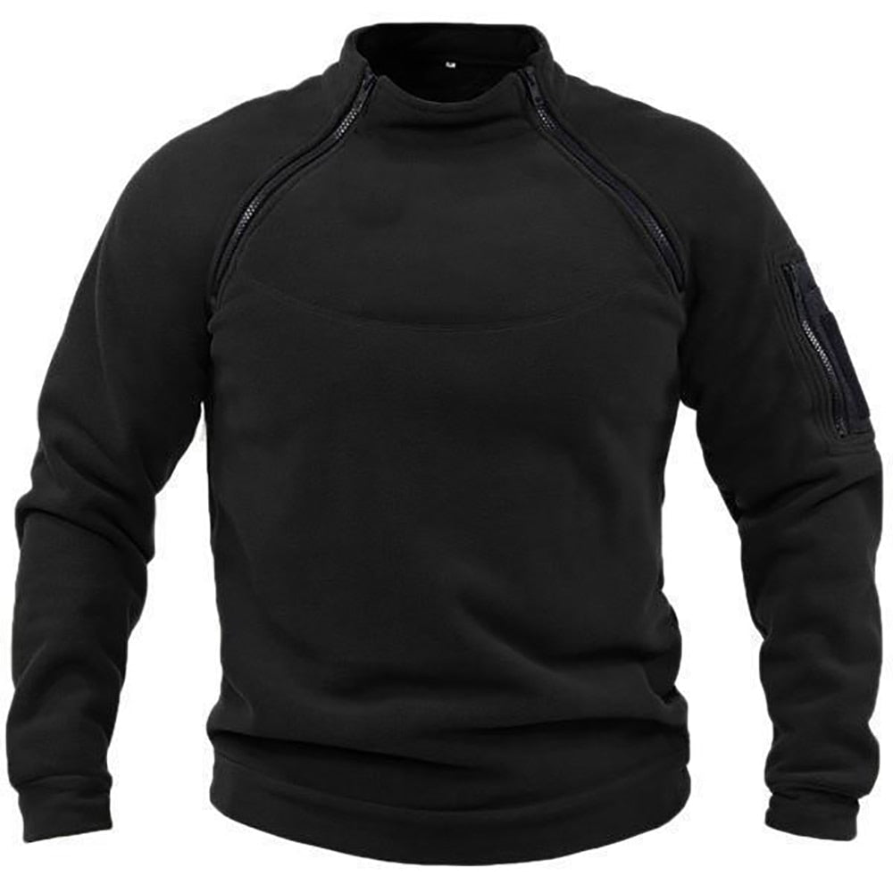 Wytrzymała męska bluza taktyczna Emilio z kieszeniami. Idealna odzież outdoor na wymagające warunki i sport.